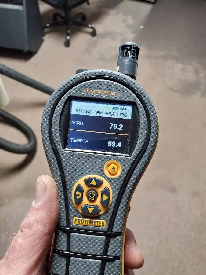 Moisture meter humidity assessment for Fire & Smoke Damage Restoration in Springtown