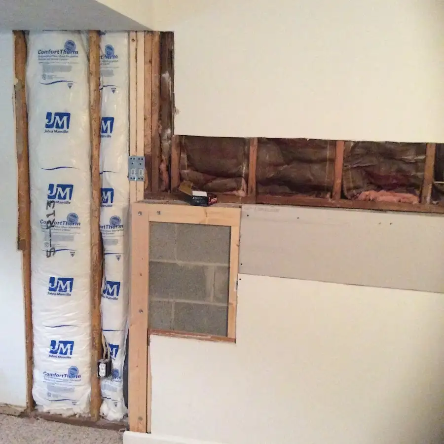 Wall insulation replacement during Odor Removal & Deodorization in Springtown